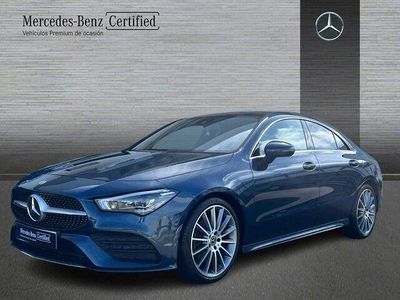 Usado Mercedes CLA220 190 CV (139 kW) 2021 Azul denim Berlina