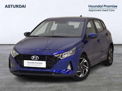 Usado Hyundai i20 84 CV (61 kW) 2024 Azul Utilitario