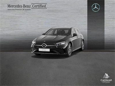 Usado Mercedes A180 AMG line 136 CV (100 kW) 2025 Negro Berlina