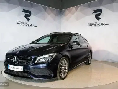Usado Mercedes CLA220 Shooting Brake AMG 177 CV (130 kW) 2018 Azul Familiar
