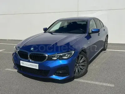 Usado BMW 318 Shadowline 150 CV (110 kW) 2021 Azul Berlina