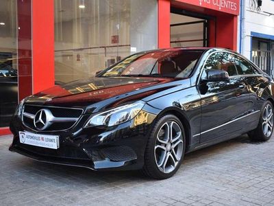 Negro Usado 2014 Mercedes E220 Coupe | 22.990 € (Caro)
