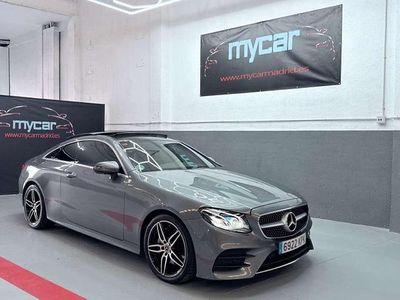 Usado Mercedes E220 194 CV (142 kW) 2018 Gris / plata Coupe