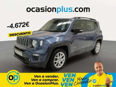 Usado Jeep Renegade Limited 129 CV (94 kW) 2023 Azul SUV