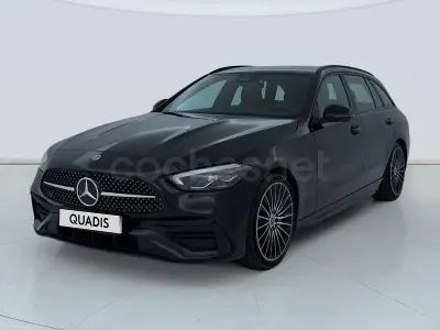 Usado Mercedes C220 200 CV (147 kW) 2023 Negro Familiar