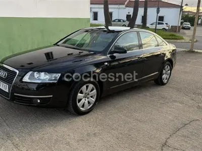 Usado Audi A6 233 CV (171 kW) 2007 Negro Berlina