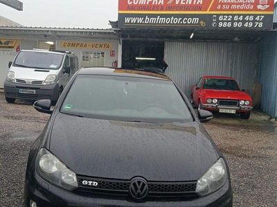 Usado VW Golf VII GTD 170 CV (125 kW) 2012 Negro Berlina