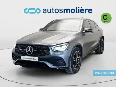 Usado Mercedes GLC300 245 CV (180 kW) 2019 Gris Coupe