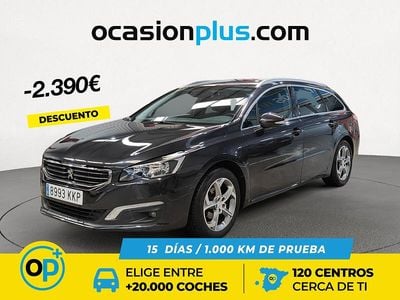 Gris Usado 2018 Peugeot 508 Active Familiar | 9690 € (Precio justo)