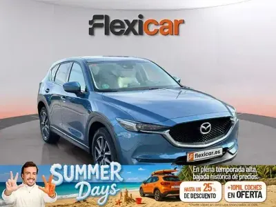 Usado Mazda CX-5 150 CV (110 kW) 2018 Azul SUV