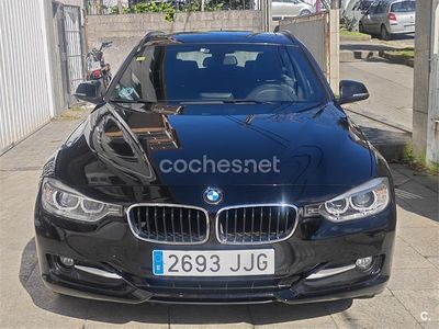 Usado BMW 318 143 CV (105 kW) 2015 Negro Familiar