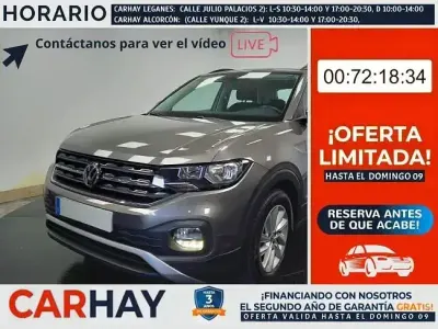 Usado VW T-Cross Advance 116 CV (85 kW) 2020 Gris SUV