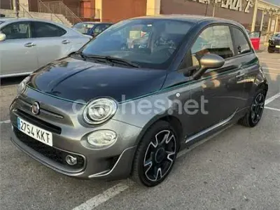 Usado Fiat 500 69 CV (50 kW) 2018 Gris / plata Berlina