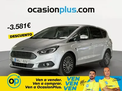 Usado Ford S-MAX Titanium 150 CV (110 kW) 2019 Gris Monovolumen