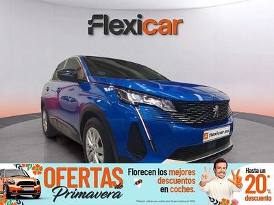 Usado Peugeot 3008 Active 130 CV (95 kW) 2022 Azul SUV
