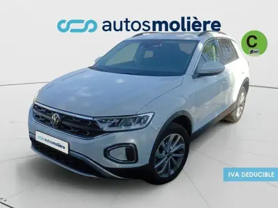 Usado VW T-Roc Life 150 CV (110 kW) 2023 Blanco SUV