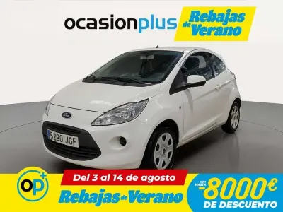Usado Ford Ka Trend+ 69 CV (50 kW) 2015 Blanco Utilitario