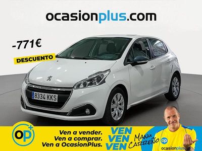 Usado Peugeot 208 Active 75 CV (55 kW) 2018 Blanco Utilitario
