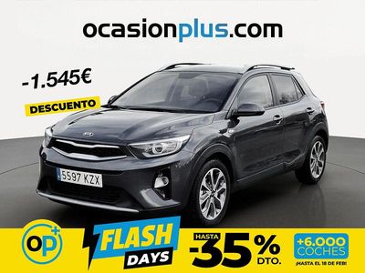 Usado Kia Stonic 100 CV (73 kW) 2019 Gris SUV