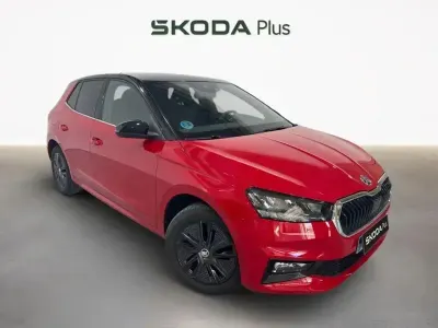 Usado Skoda Fabia 116 HP (85 kW) 2024 Vermelho Citadino