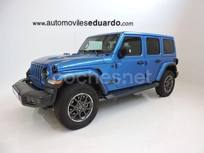 Azul Usado 2022 Jeep Wrangler 80th Anniversary SUV | 56.500 € (Precio justo)