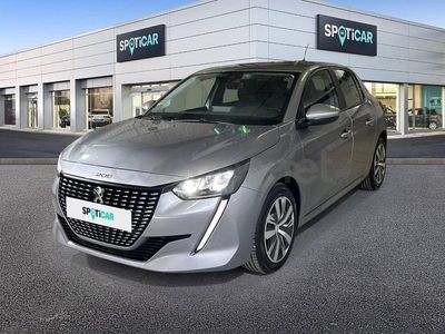 Usado Peugeot 208 Active 100 CV (73 kW) 2020 Gris Utilitario