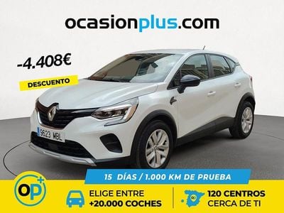 Blanco Usado 2022 Renault Captur Intens SUV | 15.490 € (Precio justo)