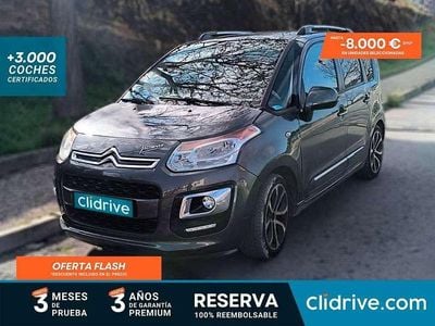 Usado Citroën C3 Attraction 92 CV (67 kW) 2013 Gris Monovolumen