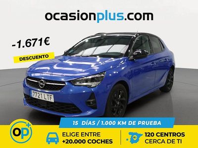 Usado Opel Corsa GS Line 100 CV (73 kW) 2021 Azul Berlina