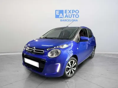 Usado Citroën C1 72 CV (52 kW) 2018 Azul Utilitario