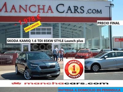 Usado Skoda Kamiq Style 116 CV (85 kW) 2021 Gris / plata SUV