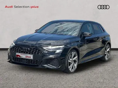 Usado Audi A3 Ambiente 150 CV (110 kW) 2022 Negro Berlina