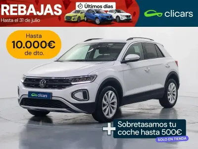 Usado VW T-Roc Life 115 CV (84 kW) 2022 Blanco SUV