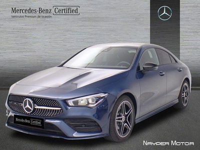 Usado Mercedes CLA180 136 CV (100 kW) 2023 Azul denim Berlina
