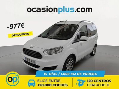 Usado Ford Tourneo Courier Titanium 100 CV (73 kW) 2017 Blanco Monovolumen