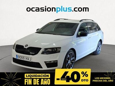 Blanco Usado 2014 Skoda Octavia RS Familiar | 17.900 € (Precio justo)
