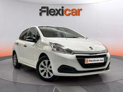 Usado Peugeot 208 Access 82 CV (60 kW) 2018 Blanco Utilitario