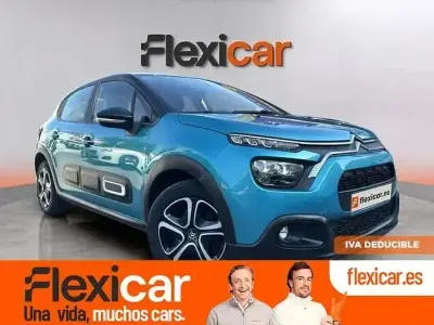 Usado Citroën C3 Feel 83 CV (61 kW) 2022 Azul Utilitario