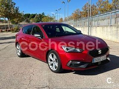 Usado Seat Leon FR 150 CV (110 kW) 2020 Rojo Berlina