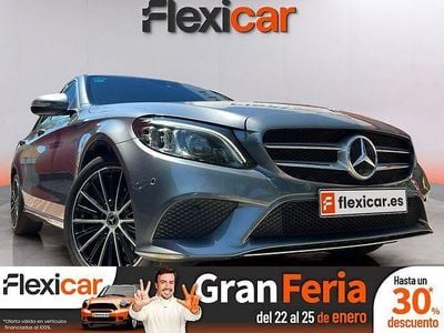 Gris Usado 2018 Mercedes C220 Berlina | 27.490 € (Precio justo)