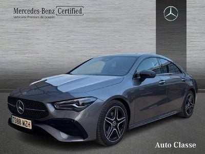 Usado Mercedes CLA220 AMG line 190 CV (139 kW) 2025 Gris montaña Berlina