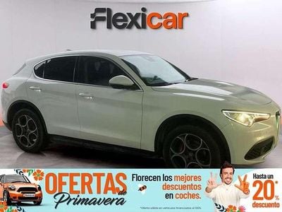 Usado Alfa Romeo Stelvio Executive 280 CV (205 kW) 2017 Blanco SUV