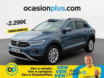 Usado VW T-Roc Life 150 CV (110 kW) 2024 Azul SUV