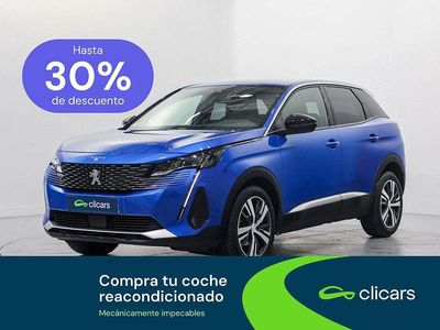 Usado Peugeot 3008 Allure 130 CV (95 kW) 2022 Azul SUV