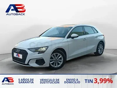 Usado Audi A3 150 CV (110 kW) 2021 Blanco Berlina
