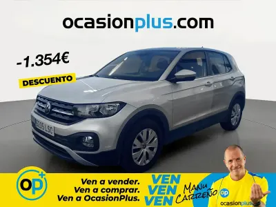 Usado VW T-Cross Edition 95 CV (69 kW) 2021 Gris SUV
