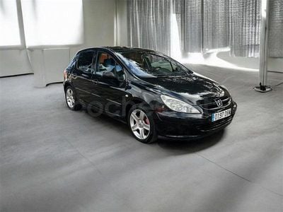 Usado Peugeot 307 136 CV (100 kW) 2004 Negro Berlina