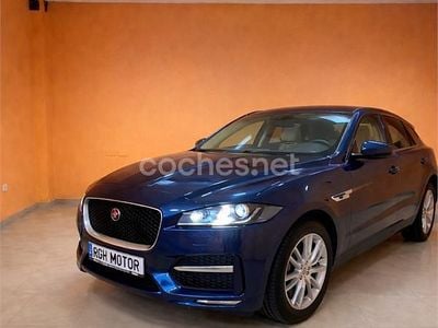 Usado Jaguar F-Pace Prestige 180 CV (132 kW) 2018 Azul SUV