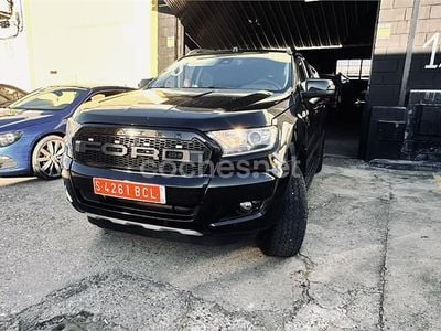 Usado Ford Ranger Wildtrack 200 CV (147 kW) 2018 Negro Recogida