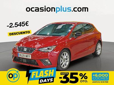 Usado Seat Ibiza FR 150 CV (110 kW) 2024 Rojo Berlina